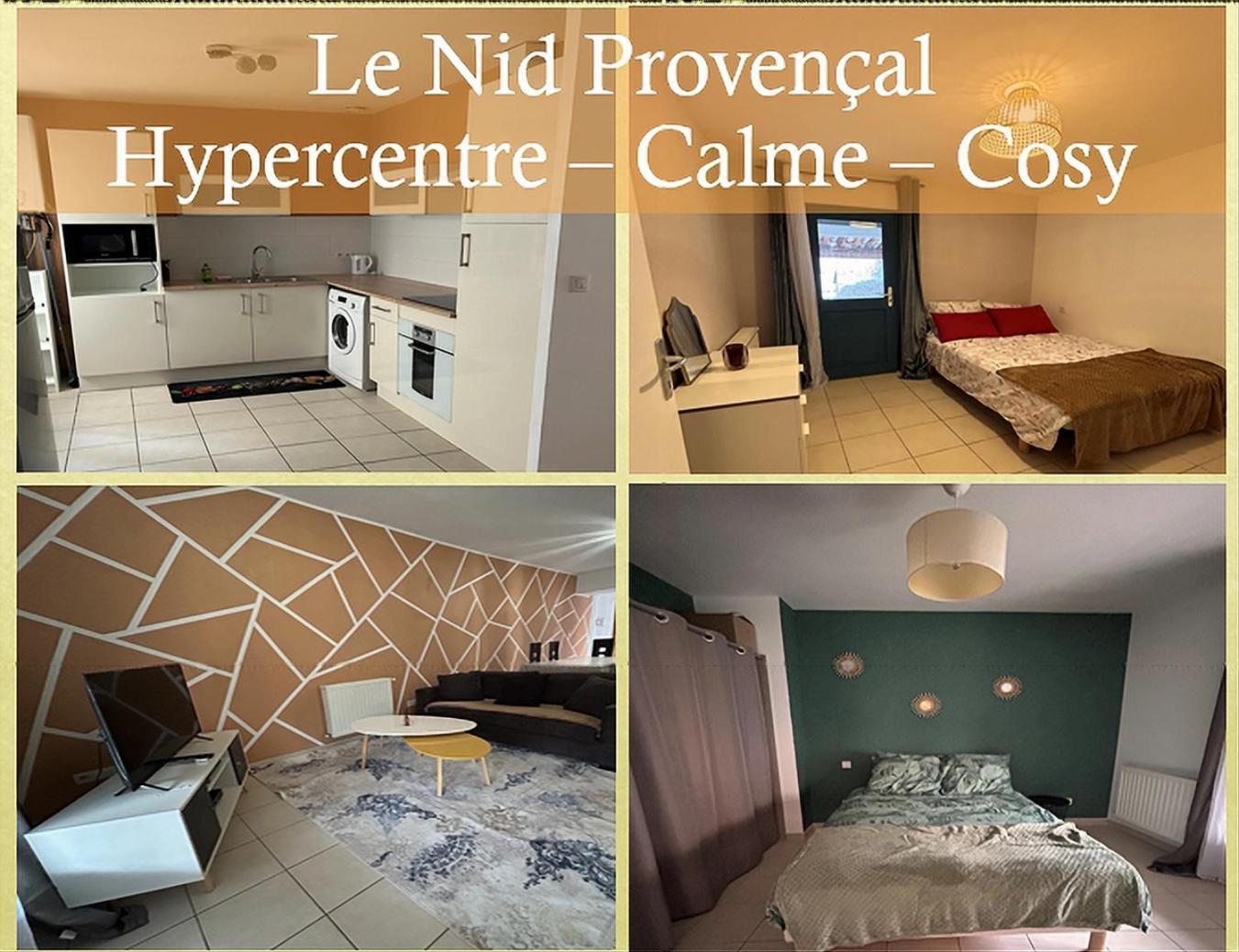 Charmant Appartement 2 Ch Nyons-Centre Ville Bagian luar foto